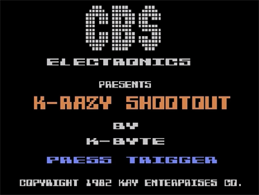 K-Razy Shoot-Out - Screenshot - Game Title (North America) - 640x480
