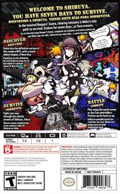 The World Ends with You: Final Remix - Fanart - Box - Back (North America) - 1177x1902