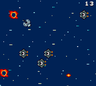 Space Tonbow GG - Screenshot - Gameplay (World) - 675x603