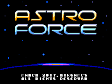Astro Force - Screenshot - Game Title (World) - 600x450