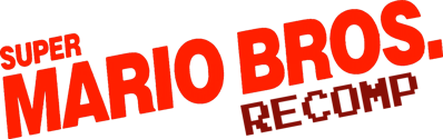 Super Mario Bros. Recomp - Clear Logo (null) - 4585x1440