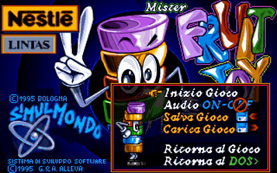 Il mitico videogame di Mister Fruit Joy - Screenshot - Game Select (null) - 320x200