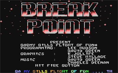 Barmy Bill's Flight of Fun - Screenshot - Game Title (null) - 320x200