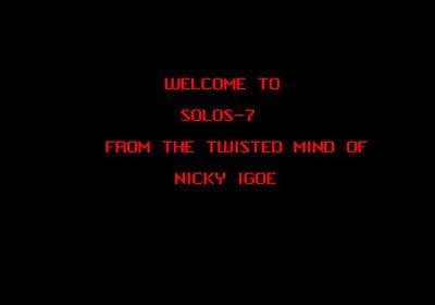 Solos-7 - Screenshot - Game Title (null) - 691x484