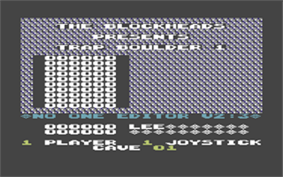 Trap Boulder 1 - Screenshot - High Scores (null) - 320x200