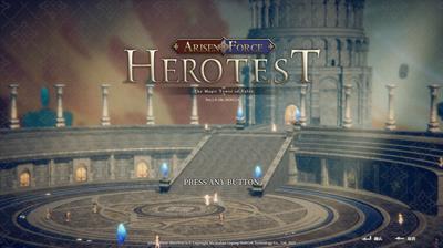 Arisen Force: Hero Test - Screenshot - Game Title (null) - 1919x1079