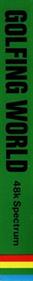 Golfing World - Box - Spine (Europe) - 107x900