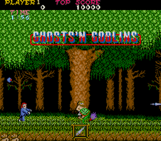 Ghosts'n Goblins - Screenshot - Game Title (null) - 256x224