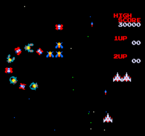 Galaga Arcade - Screenshot - Gameplay (null) - 512x480