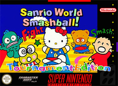 Sanrio World Smash Ball!: Tournament Edition - Fanart - Box - Front (North America) - 400x291