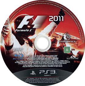 F1 2011 - Disc (Oceania) - 760x762
