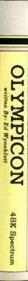 Olympicon - Box - Spine (United Kingdom) - 39x388