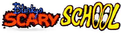 Blinky's Scary School - Clear Logo (Europe) - 486x133