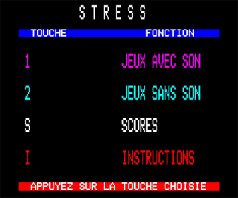 Stress! - Screenshot - Game Title (France) - 600x500