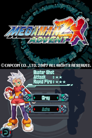 Mega Man ZX: Advent - Screenshot - Game Select (null) - 256x384