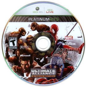 Marvel: Ultimate Alliance Special Edition - Disc (North America) - 792x800