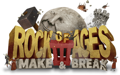 Rock of Ages 3: Make and Break - Clear Logo (null) - 3430x2160