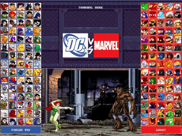 DC vs. Marvel - Screenshot - Game Select (null) - 640x480