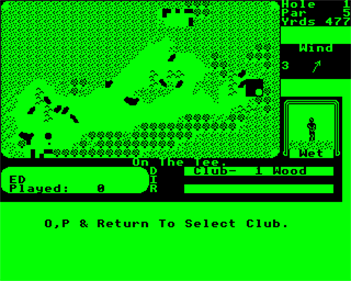 Pro Golf - Screenshot - Gameplay (null) - 320x256