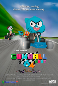 Gumball Kart 64 - Poster (North America) - 2528x3750