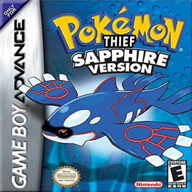 Pokémon Thief Ruby & Sapphire - Box - Front (World) - 800x800