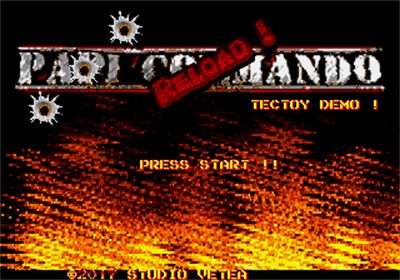 Papi Commando Reload: TECTOY Demo - Screenshot - Game Title (World) - 320x224