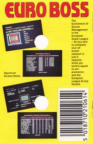 Euro Boss - Box - Back (Europe) - 766x1179