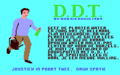 D.D.T. - Screenshot - Game Title (The Netherlands) - 320x200