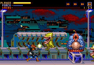 Alien Soldier Hack Black Armour - Screenshot - Gameplay (null) - 630x437