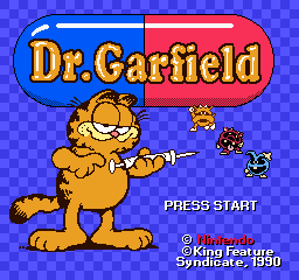 Dr. Garfield HD - Screenshot - Game Title (null) - 256x240