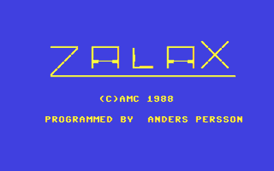 Zalax - Screenshot - Game Title (World) - 320x200