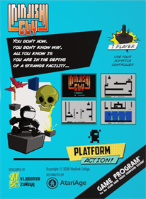 Ninjish Guy in Low-Res World - Box - Back (World) - 455x618