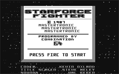 StarForce Fighter - Screenshot - Game Title (null) - 320x200