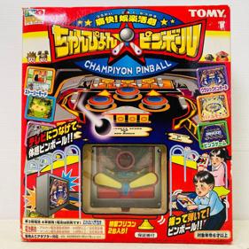 Champiyon Pinball - Advertisement Flyer - Front (Japan) - 1080x1080