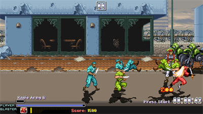 Ninja Warriors Again RX - Screenshot - Gameplay (World) - 480x272