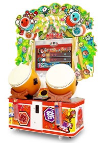 Taiko no Tatsujin: Green Version - Arcade - Cabinet (null) - 1000x1296