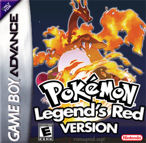 Pokémon Legends Red - Box - Front (World) - 640x630