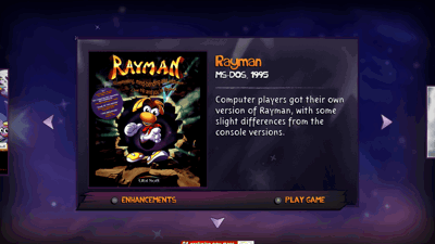 Rayman: 30th Anniversary Edition - Screenshot - Game Select (World) - 1280x720