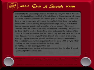 Toy Story - Arcade - Controls Information (null) - 800x600