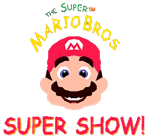 The Super Mario Bros. Super Show 64 - Clear Logo (World) - 329x304