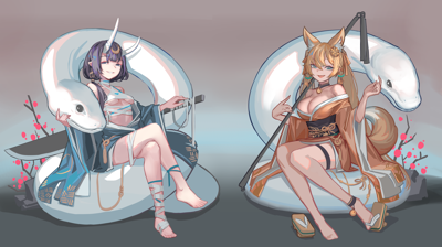 ISEKAI FRONT LINE - Fanart - Background (United States) - 10702x5999