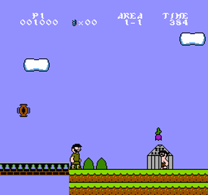 The Odissey - Screenshot - Gameplay (World) - 256x240