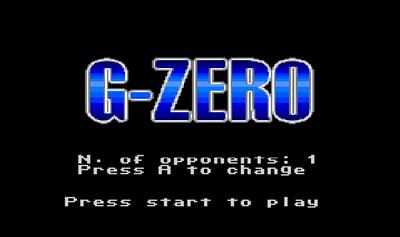 G-Zero - Screenshot - Game Title (null) - 598x355