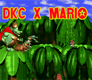 DKC X Mario - Screenshot - Game Title (null) - 256x224