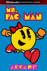 Ms. Pac-Man Arcade - Fanart - Box - Front (null) - 600x900