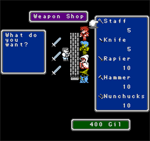 Final Fantasy Restored - Screenshot - Gameplay (World) - 256x240
