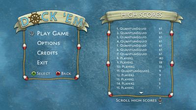 Dock'em - Screenshot - Game Title (World) - 1000x562
