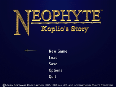 Neophyte: Koplio's Story - Screenshot - Game Title (null) - 640x480