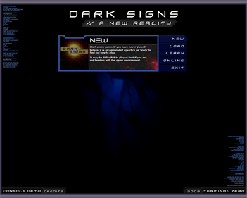 DarkSigns - Screenshot - Game Title (null) - 1280x1024