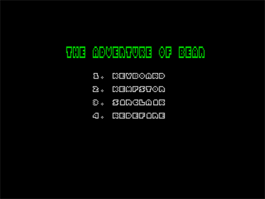 The Adventure of Bean - Screenshot - Game Title (null) - 640x480